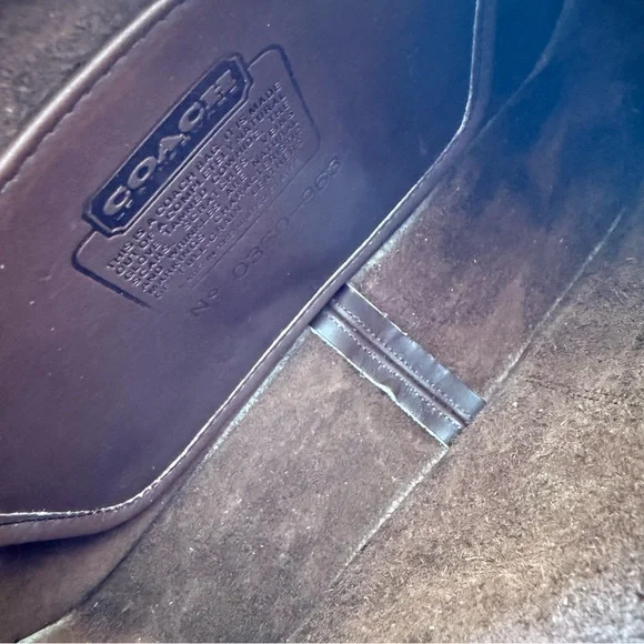 Vintage Coach Brown Crossbody Bag - Picture 12 of 12